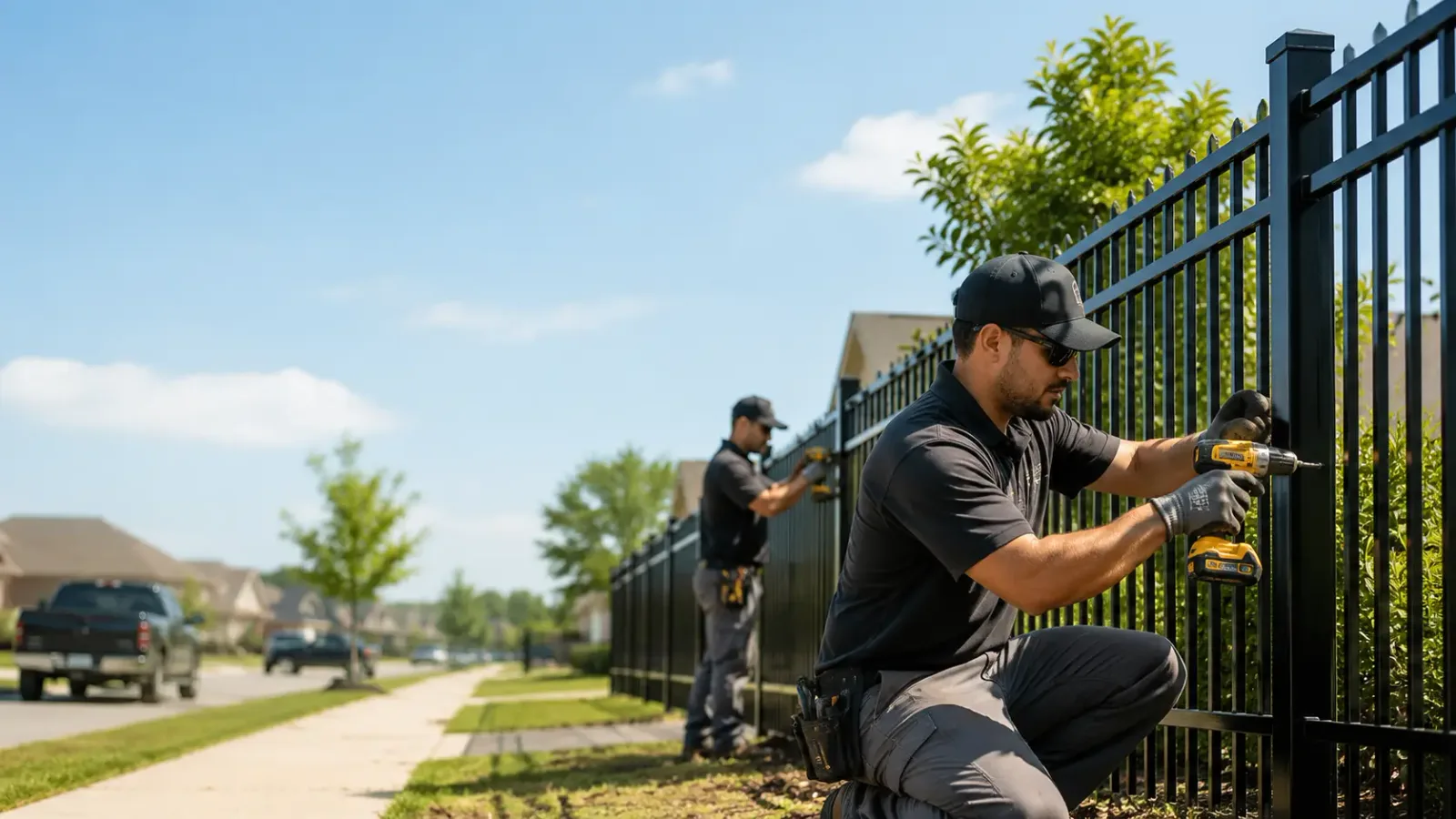 Metal Fence Installation in Oak Grove, KY